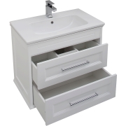 Комплект мебели для ванной Aquanet Бостон 80 210630 подвесной Белый матовый-4