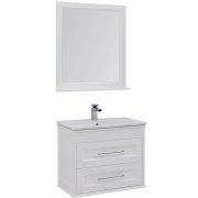 Комплект мебели для ванной Aquanet Бостон 80 210630 подвесной Белый матовый-5
