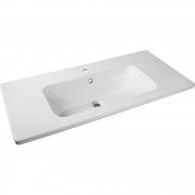 Комплект мебели для ванной Aquanet Бостон 100 210628 подвесной Белый матовый-3
