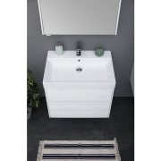 Комплект мебели для ванной Aquanet Бруклин 60 207803 подвесной Белый глянец-7