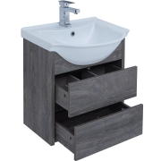 Комплект мебели для ванной Aquanet Сидней 60 244672 подвесной Дуб рошелье-4