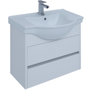 Комплект мебели для ванной Aquanet Сидней 80 244676 подвесной Белый глянцевый-1