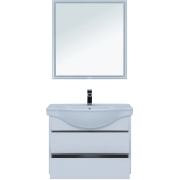 Комплект мебели для ванной Aquanet Сидней 80 244676 подвесной Белый глянцевый-5