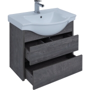 Комплект мебели для ванной Aquanet Сидней 80 244677 подвесной Дуб рошелье-4