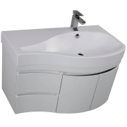Комплект мебели для ванной Aquanet Сопрано 95 R 169345 Белый-1
