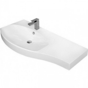 Комплект мебели для ванной Aquanet Опера 115 L 169414 Белый-3