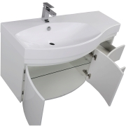 Комплект мебели для ванной Aquanet Опера 115 L 169414 Белый-4