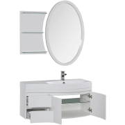 Комплект мебели для ванной Aquanet Опера 115 R 169418 Белый-6