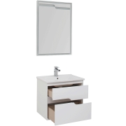 Комплект мебели для ванной Aquanet Модена 65 199304 Белый глянец-6