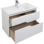 Комплект мебели для ванной Aquanet Модена 85 199305 Белый глянец-4