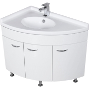 Комплект мебели для ванной Aquanet Корнер 55х80 L 161232 Белый-1