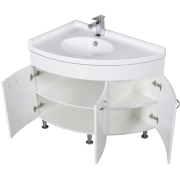 Комплект мебели для ванной Aquanet Корнер 55х80 L 161232 Белый-4