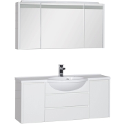 Комплект мебели для ванной Aquanet Лайн 120 167608 Белый-5