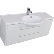 Комплект мебели для ванной Aquanet Лайн 120 167608 Белый-1