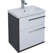 Комплект мебели для ванной Aquanet Фостер 60 209032 подвесной Белый Эвкалипт мистери-1