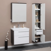 Комплект мебели для ванной Aquanet Фостер 60 209032 подвесной Белый Эвкалипт мистери-7