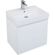 Комплект мебели для ванной Aquanet Йорк 60 203642 подвесной Белый глянец-1