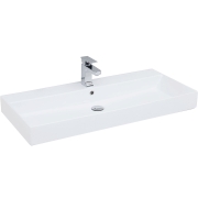 Комплект мебели для ванной Aquanet Йорк 100 203645 подвесной Белый глянец-5