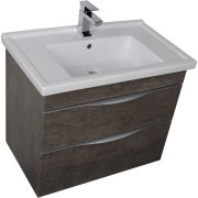 Комплект мебели для ванной Aquanet Эвора 80 183168 подвесной Дуб антик-1