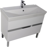 Комплект мебели для ванной Aquanet Виго 100 183668 подвесной Белый-1