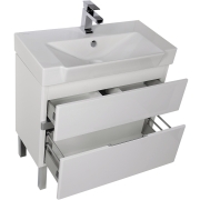 Комплект мебели для ванной Aquanet Виго 80 183671 подвесной Белый-4