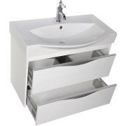 Комплект мебели для ванной Aquanet Франка 85 183190 подвесной Белый-3
