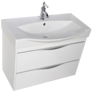 Комплект мебели для ванной Aquanet Франка 85 183190 подвесной Белый-2