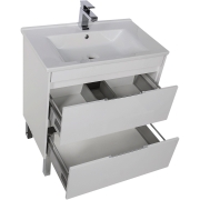 Комплект мебели для ванной Aquanet Тулон 75 183626 подвесной Белый-4