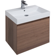 Комплект мебели для ванной Aquanet Нью-Йорк 60 211659 подвесной Шпон Орех-1