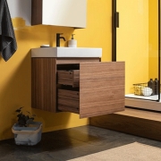 Комплект мебели для ванной Aquanet Нью-Йорк 60 211659 подвесной Шпон Орех-8