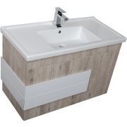 Комплект мебели для ванной Aquanet Мадейра 100 183159 подвесной Дуб кантри-1