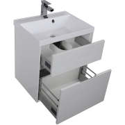 Комплект мебели для ванной Aquanet Латина 60 180121 подвесной Белый-4