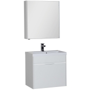 Комплект мебели для ванной Aquanet Латина 70 180122 подвесной Белый-5