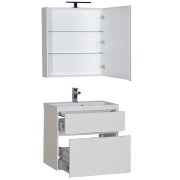 Комплект мебели для ванной Aquanet Латина 70 180123 подвесной Белый-5