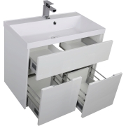 Комплект мебели для ванной Aquanet Латина 80 179839 подвесной Белый-4