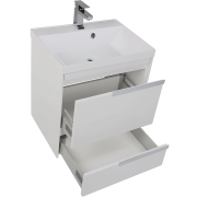 Комплект мебели для ванной Aquanet Тиволи 60 180558 подвесной Белый-4