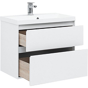 Комплект мебели для ванной Aquanet Гласс 80 240465 подвесной Белый-5