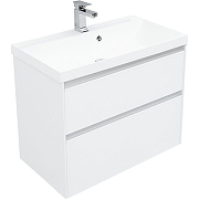 Комплект мебели для ванной Aquanet Гласс 80 240465 подвесной Белый-6