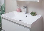 Комплект мебели для ванной Aquanet Гласс 80 240465 подвесной Белый-11