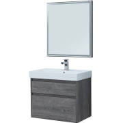 Комплект мебели для ванной Aquanet Nova Lite 75 242904 подвесной Дуб рошелье-5