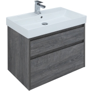 Комплект мебели для ванной Aquanet Nova Lite 75 242904 подвесной Дуб рошелье-1