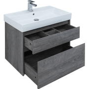 Комплект мебели для ванной Aquanet Nova Lite 75 242904 подвесной Дуб рошелье-4