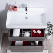 Комплект мебели для ванной Aquanet Nova Lite 75 242904 подвесной Дуб рошелье-7