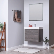 Комплект мебели для ванной Aquanet Nova Lite 75 242904 подвесной Дуб рошелье-9