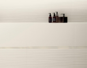 Керамическая плитка Marca Corona 4D Plain White Matt Rett настенная 40х80 см-1