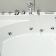 Акриловая ванна Black&White Galaxy 160x60 500800r с гидромассажем-6