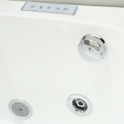 Акриловая ванна Black&White Galaxy 160x60 500800r с гидромассажем-8