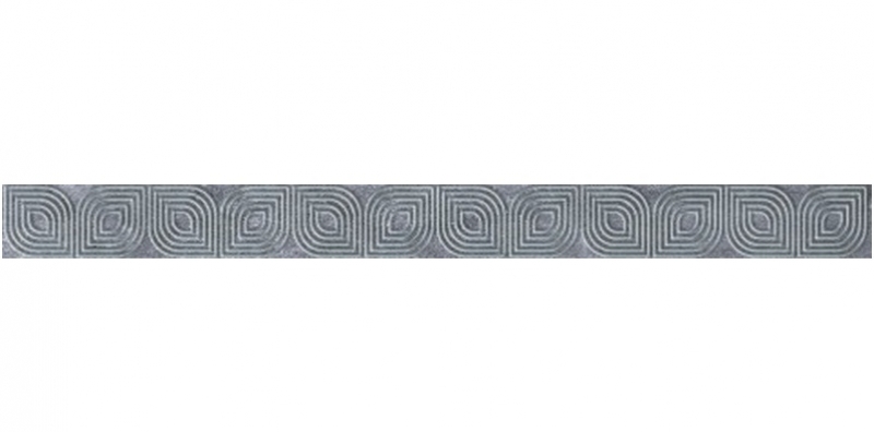Керамический бордюр Lasselsberger Ceramics Кампанилья серый 1504-0154 (1504-0418) 3,5х40 см фото