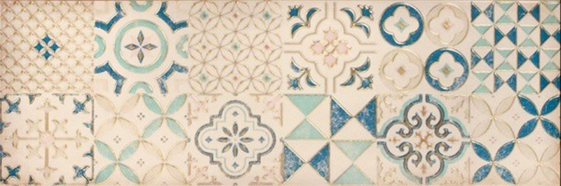 цена Керамический декор Lasselsberger Ceramics Парижанка Арт-мозаика 1664-0179 20х60 см