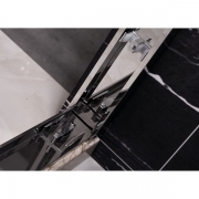 Душевой уголок Royal Bath RB-L-2011-1400-9R 140х90 без поддона профиль Хром стекло прозрачное-1